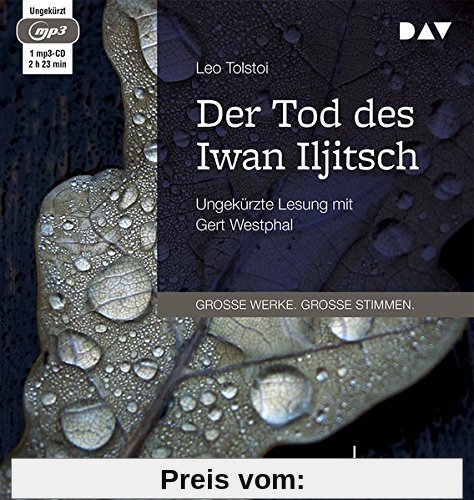 Der Tod des Iwan Iljitsch: Ungekürzte Lesung mit Gert Westphal (1 mp3-CD)